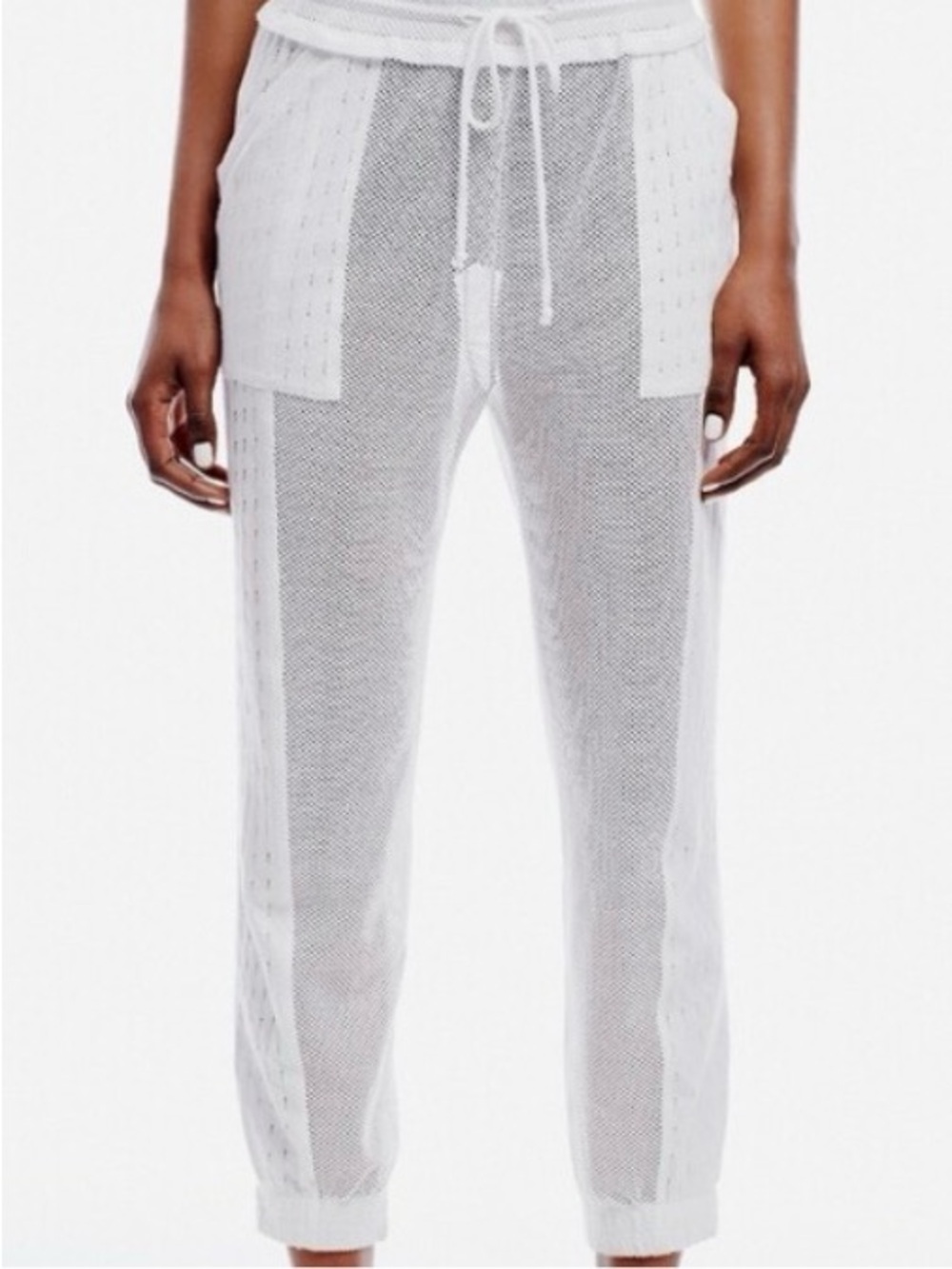Free People Movement Late Night Mesh Jogger Pant-S-$88 MSRP NWOT